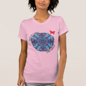 Vlinders Genieten Van De Reis T-shirt (Voorkant)