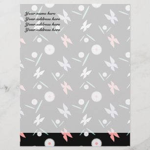 Vlinders Gepersonaliseerd Briefpapier Briefhoofd
