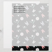 Vlinders Gepersonaliseerd Briefpapier Briefhoofd (Voorkant / Achterkant)
