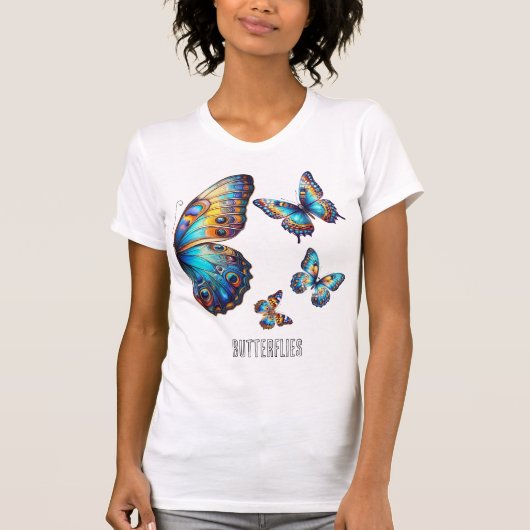 Vlinders gevangen. t-shirt (Voorkant)