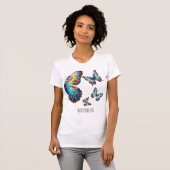 Vlinders gevangen. t-shirt (Voorkant volledig)