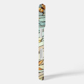 Vlinders Glas-in-lood Patroon Case-Mate iPhone Case (Achterkant / Rechts)
