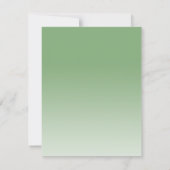 Vlinders & groen | Begrafenis Bedankt (Achterkant)