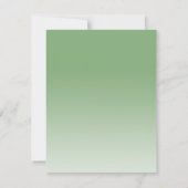 Vlinders & Groenery | Dankbetuiging rouw Bedankkaart (Achterkant)