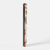  Vlinders, Harten en Bloemen Aangepaste Naam iPhone 15 Case (Rechterkant)