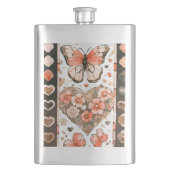 Vlinders, harten en bloemen flacon (Voorkant)