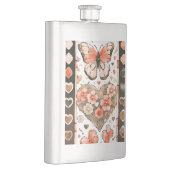 Vlinders, harten en bloemen flacon (Rechts)
