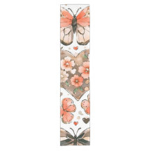 Vlinders, harten en bloemen