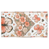 Vlinders, harten en bloemen kussensloop (Voorkant)