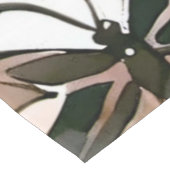 Vlinders, harten en bloemen lange tafelloper (Hoek)