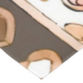 Vlinders, harten en bloemen tafelkleed (Gekanteld)