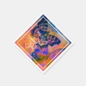 Vlinders Het is goed  Servet (Hoek)