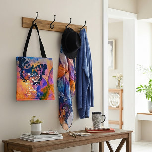 Vlinders Het is goed Tote Bag