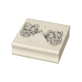 Vlinders Hout Art Stamp Rubberstempel (Stempel)