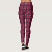 Vlinders in abstract leggings (Achterkant)
