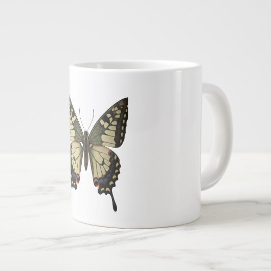 Vlinders in bloei grote koffiekop (Voorkant rechts)