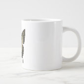 Vlinders in bloei grote koffiekop (Rechts)