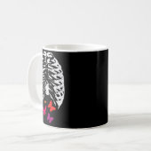 Vlinders In De Buik Halloween Koffiemok (Voorkant links)