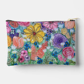 Vlinders in de tuin, heldere bloemen etui (Achterkant)