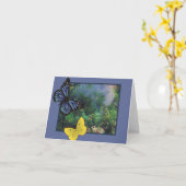 VLINDERS IN DE TUIN KAART (Gele Bloem)