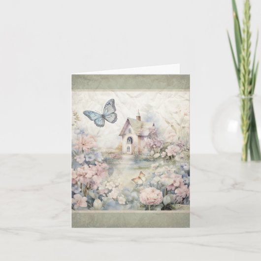 Vlinders in de tuin  Kijk Note Kaart 3 (Voorkant)