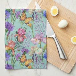 Vlinders In De Tuin Theedoek