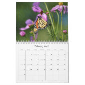 Vlinders in een Bloementuin Kalender (Feb 2027)