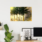 Vlinders in een Bubbel Poster (Thuiskantoor)