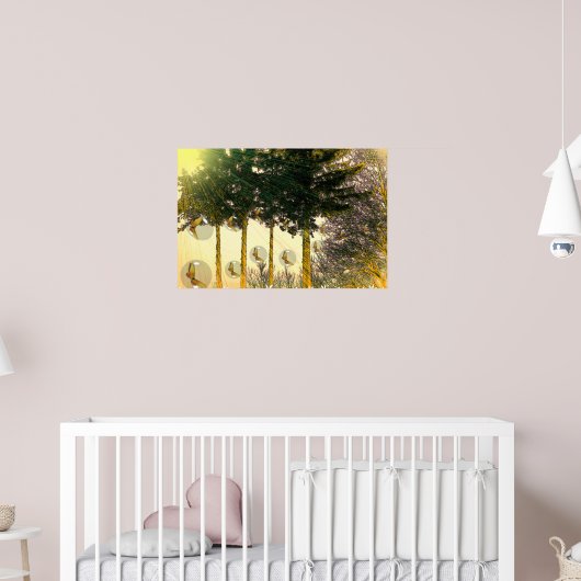 Vlinders in een Bubbel Poster (Kinderkamer 2)