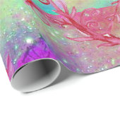 VLINDERS IN GOUD BLAUWGROEN BLAUW PAARSE SCHITTERI CADEAUPAPIER (Rol Hoek)