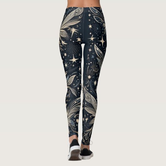Vlinders in het maanlicht leggings (Achterkant)