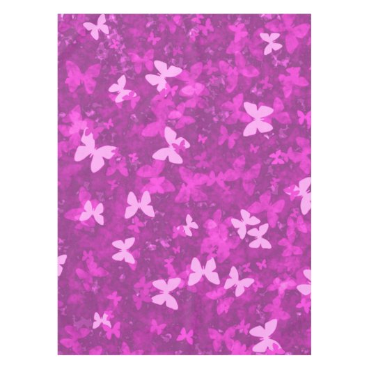 Vlinders in het roze tafelkleed (Voorkant)