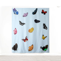 Vlinders in lucht tapijt