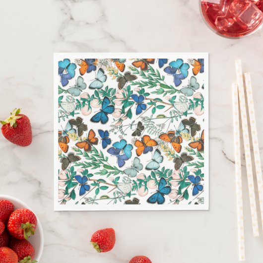 VLINDERS IN NATUURLIJKE SERVET (Insitu)