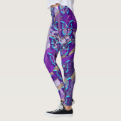 Vlinders in Paars Leggings (Links)