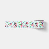 Vlinders in William Morris ontwerpstijl Satijnen Lint (Voorkant)