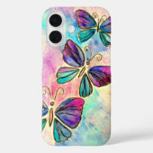 Vlinders iPhone Case (Achterkant)