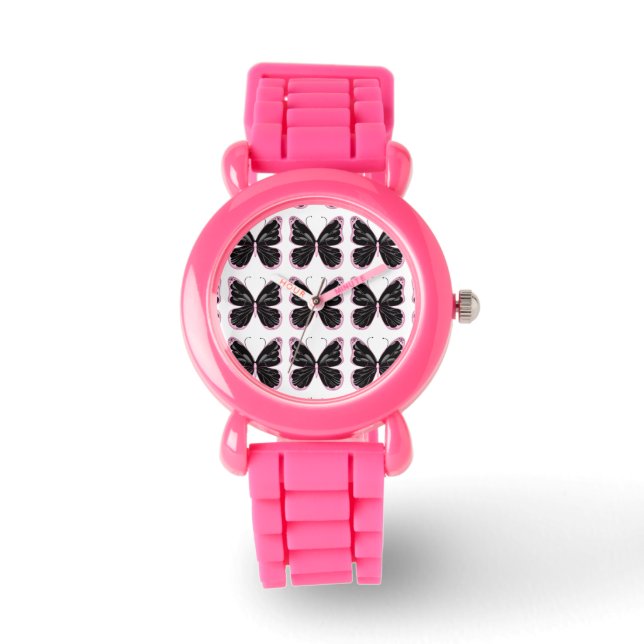 Vlinders kijken horloge (Voorkant)