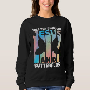 Vlinders Kleding Vlinder Kunst Citaat Monarch Maar Trui