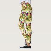 VLINDERS KLEURRIJKE NATUUR LENTE LEGGINGS (Links)