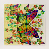 VLINDERS KLEURRIJKE NATUUR LENTE LEGPUZZEL (Horizontaal)