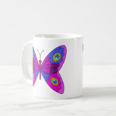Vlinders Koffiemok (Voorkant links)