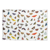 Vlinders Kussensloop - een grillige kleurfladder (Achterkant)