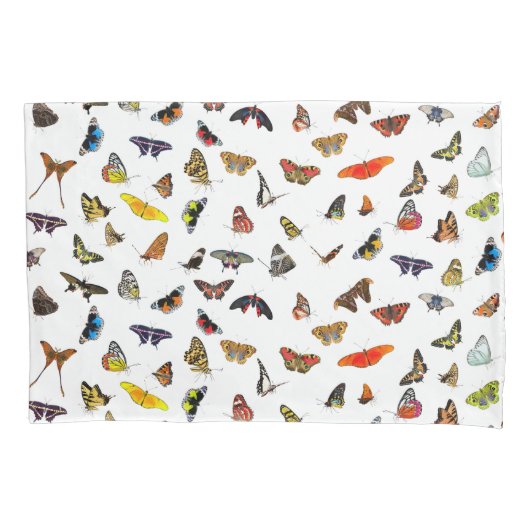 Vlinders Kussensloop - een grillige kleurfladder (Voorkant)