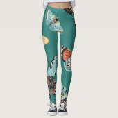 Vlinders Leggings (Voorkant)