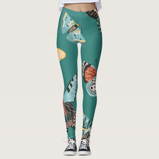 Vlinders Leggings (Voorkant)