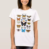 Vlinders Lepidopterology Science T-shirt (Voorkant)