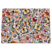 Vlinders, libellen, lieveheersbeestjes en bijen groot cadeauzakje (Voorkant)