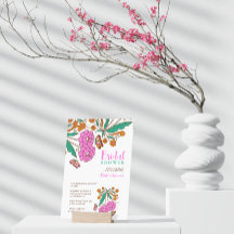 Vlinders Liefhebbers Roze Bloemig Schrift Bruids-