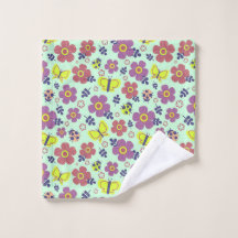 Vlinders, Lieveheersbeestjes, Bloemen en Bladeren
